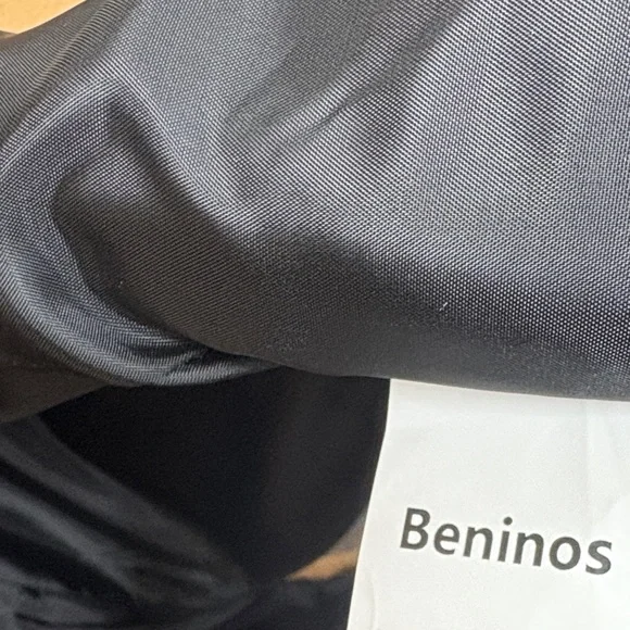 Classic Tan Double-Breasted Pea Coat - Picture 10 of 12